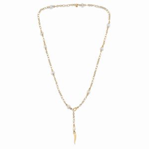 A 18k red gold and ceramic necklace, Pomellato