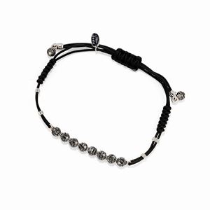 A 18k white gold and black diamond bracelet, Pippo Perez