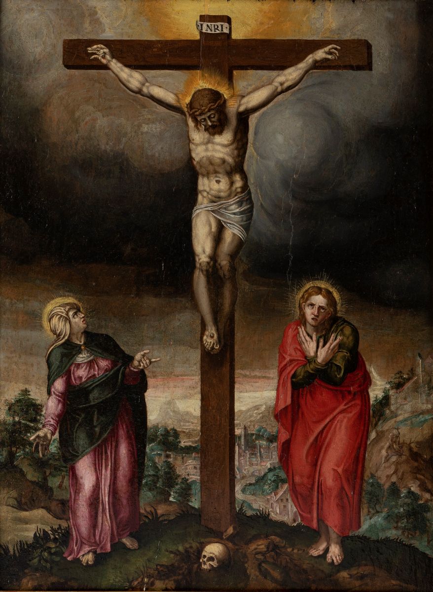 Pittore Nordico Attivo in Italia, Fine Secolo XVI - Inizi Secolo XVII - Giovanni Stradano, La cro...