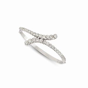  - Bracciale in oro bianco 18k e diamanti