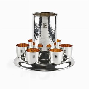 Set da barca in argento 925 e vermeil