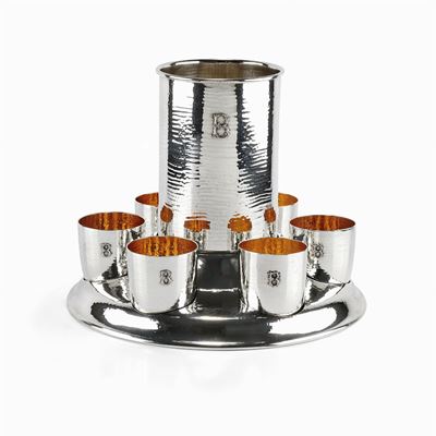 Set da Barca in Argento 925 e Vermeil