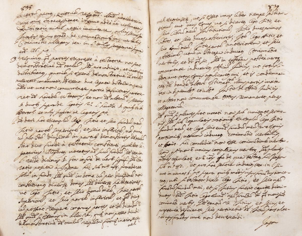 Giustiniano i [imperatore Bizantino] - Giustiniano I, Institutiones Justiniani - Manoscritto in p...