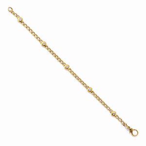  - Bracciale in oro giallo 18k e diamanti