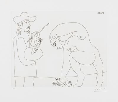 Pittore e Ninfa