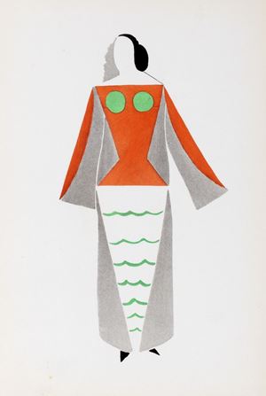 Delaunay Sonia - Robe pour le coeur à gaz, n°2 