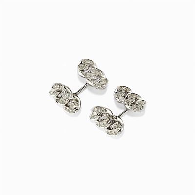 Polsini in Oro Bianco 18k e Diamanti