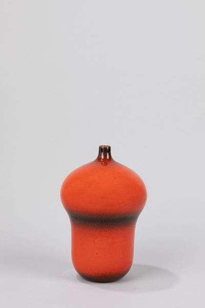 Vaso in ceramica smaltata
