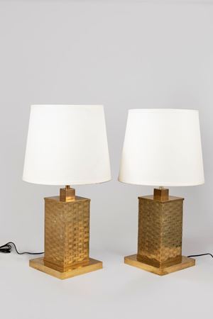 Coppia di lampade da tavolo