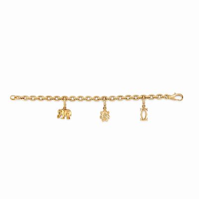 Bracciale Charms in Oro Giallo 18k