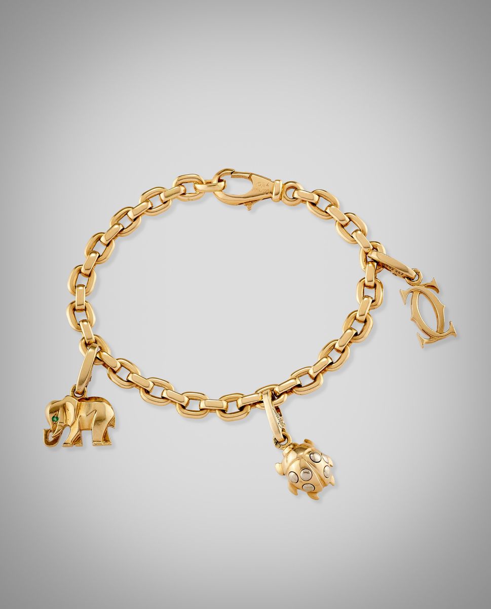 Cartier - Bracciale Charms in Oro Giallo 18k