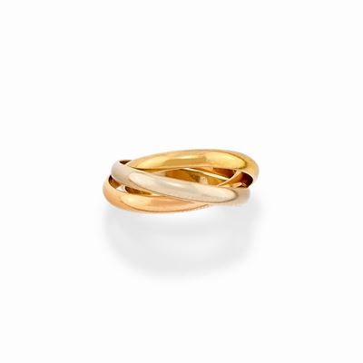 Anello nei Tre Ori 18k