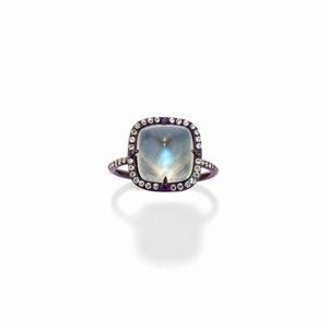  - Anello con pietra di luna 
