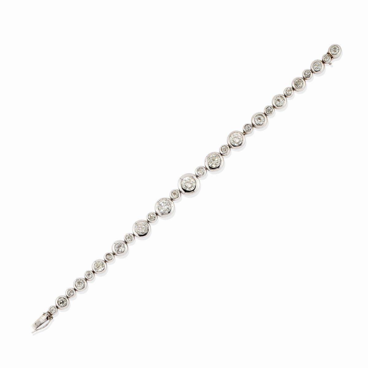 Collana in Platino e Diamanti