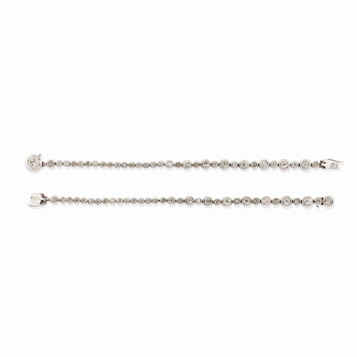 Collana in Platino e Diamanti