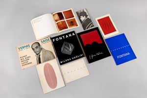 Five catalogues, three invitations and one publication