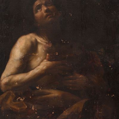 Guido Reni, San Rocco, olio su tela