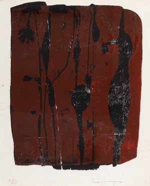Consagra Pietro - Red composition