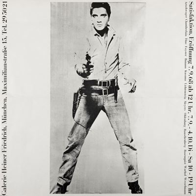 Satisfaktion - Stampa offset, cm 58 x 58, 1968
