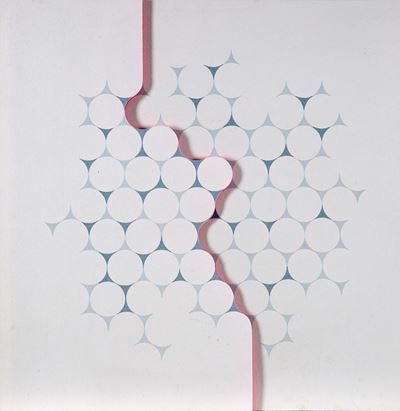 Senza titolo - tecnica mista su cartoncino, 1985