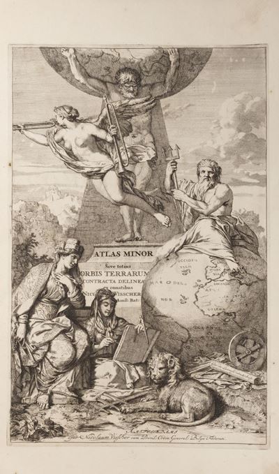 Atlas minor sive totius orbis terrarum contracta delinea ex conatibus