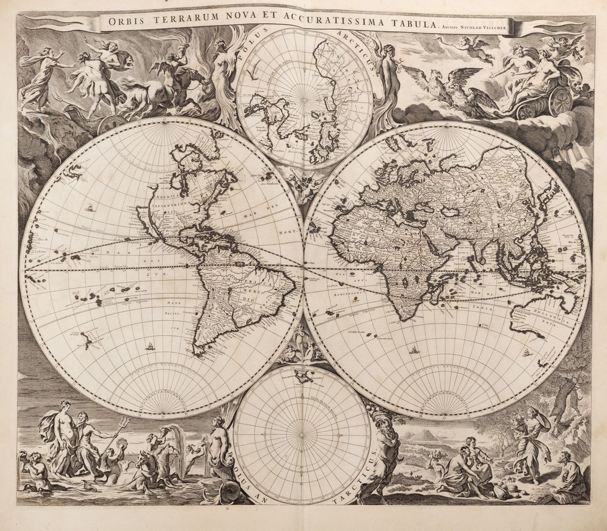 Nicolaus Visscher - Atlas minor sive totius orbis terrarum contracta delinea ex conatibus
