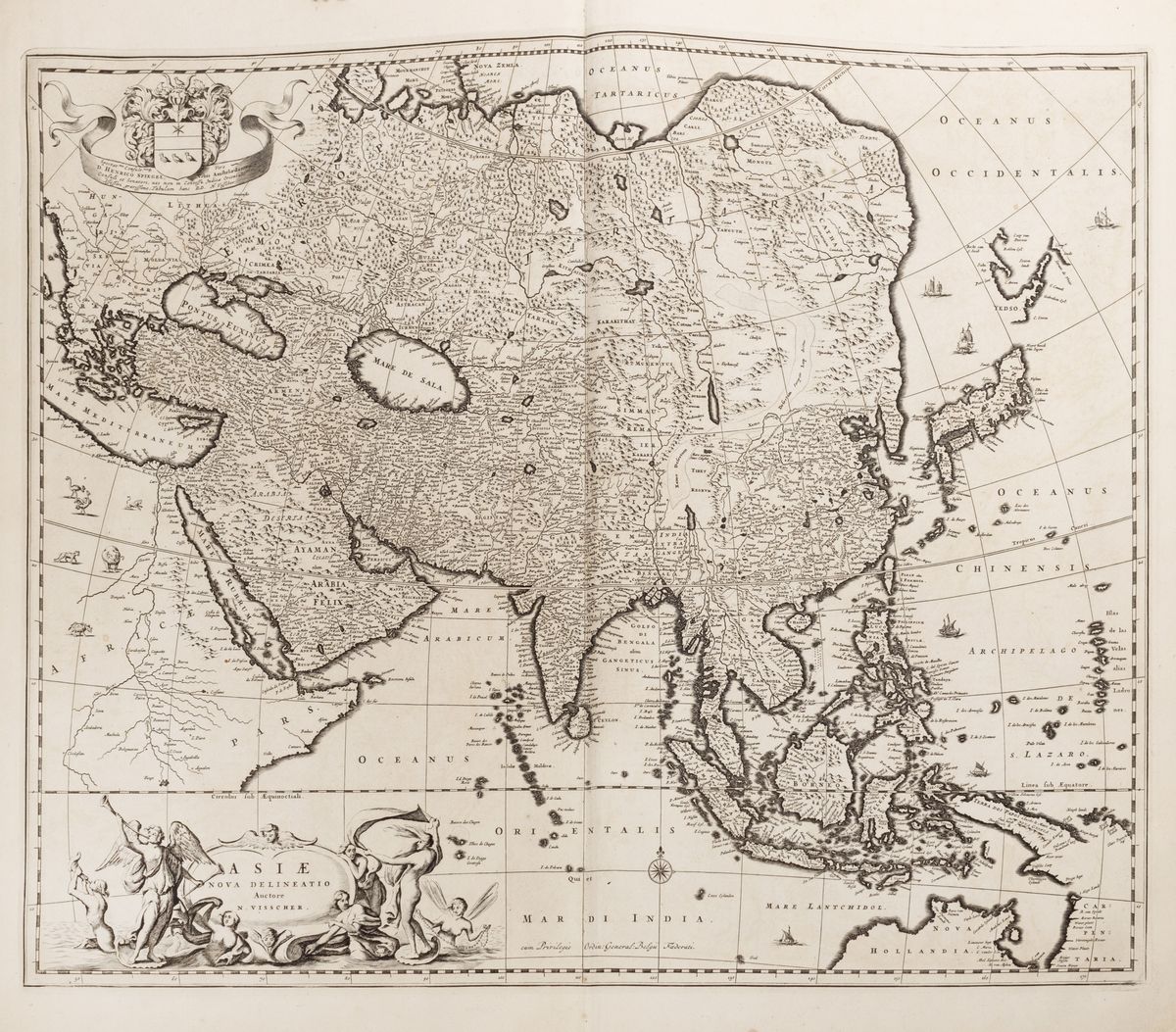 Nicolaus Visscher - Atlas minor sive totius orbis terrarum contracta delinea ex conatibus