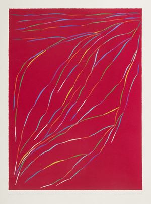 Dorazio Piero - Composizione rossa