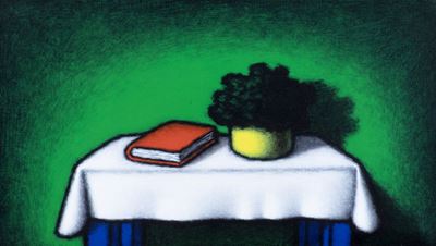 Senza titolo, olio su tela, 1988