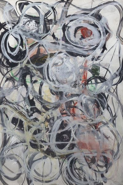 Composizione, tempera su carta
