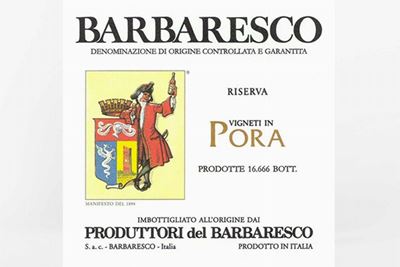 Produttori del Barbaresco Pora Riserva (12 Bt) Oc
