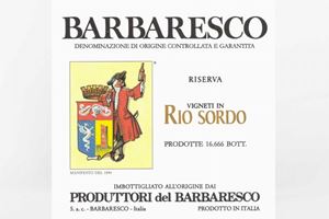Produttori Del Barbaresco Rio Sordo Riserva (12 BT) OC