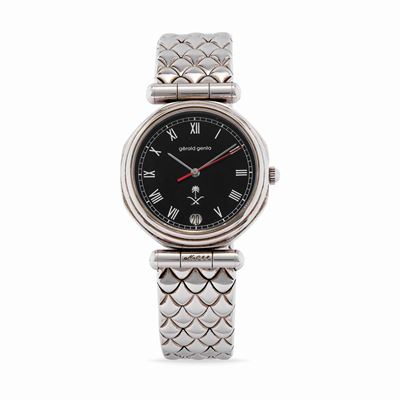 Orologio Solotempo con Stemma dell'Arabia Saudita, anni '90, Movimento al Quarzo
