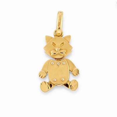 Pendente in Oro Bicolore 18k