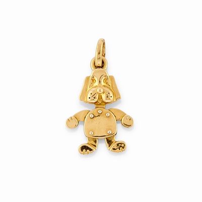 Pendente in Oro Bicolore 18k