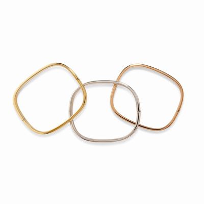 Tre Bracciali nei Tre Ori 18k