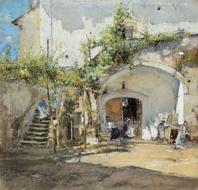 “cortile del Vomero Vecchio”