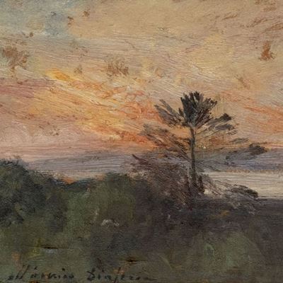 Paesaggio al Tramonto