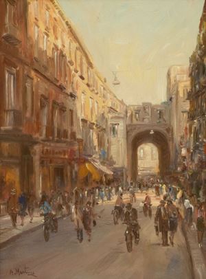 Naples, stroll through Porta Nolana