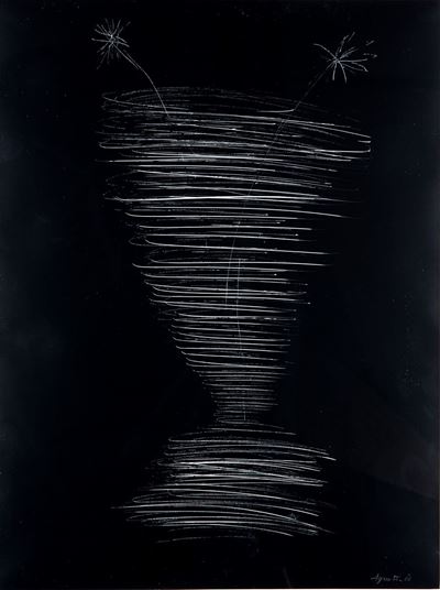 Photo-Graffia, carta fotografica graffiata, 1980