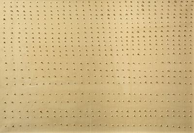 Senza titolo (smalto a punta su tela)