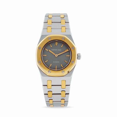 Royal Oak 8638SA, ottagonale in acciaio e oro 18k, anni '80
