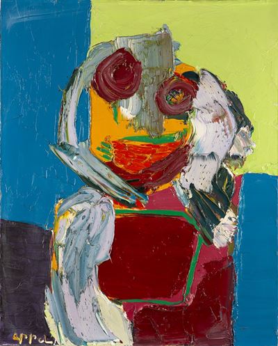 Femme, olio su tela
