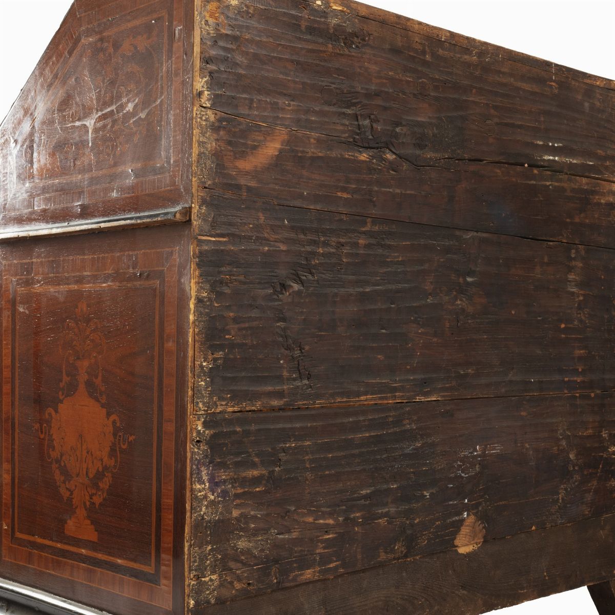 Ribalta Lombarda in Legno Intarsiato, Fine Secolo XVIII - Inizi Secolo XIX