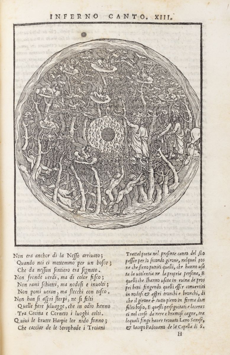 Dante Alighieri - La comedia di Dante Aligieri con la noua espositione di Alessandro Vellutello, ...