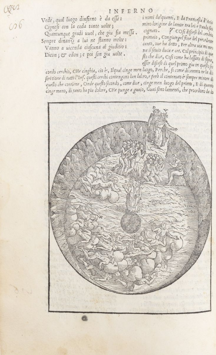 Dante Alighieri - La comedia di Dante Aligieri con la noua espositione di Alessandro Vellutello, ...
