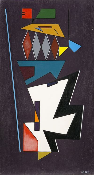 Equilibrio, olio su tela, 1949