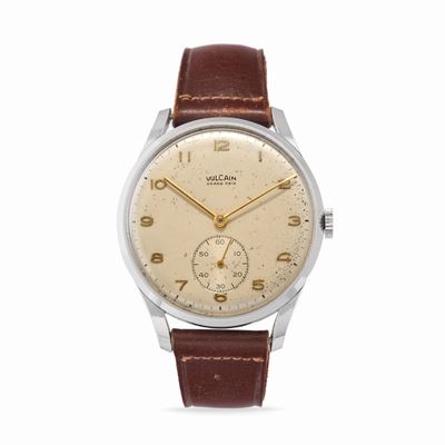Orologio da polso, Grand Prix, anni '50, acciaio, movimento a carica manuale