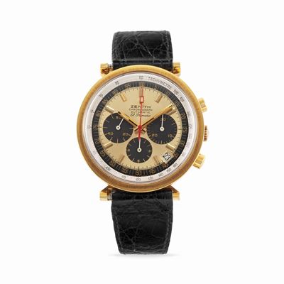 Modello El Primero G382, anni '70, oro 18k