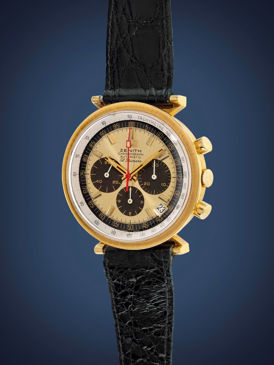 Zenith - Modello El Primero G382, anni '70, oro 18k